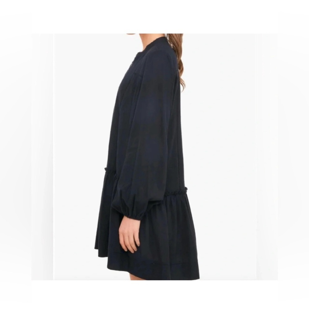Pomander place Ophelia Coverup Dress XS NWT Black Cotton Mini Boho Resort Chic - Picture 11 of 14
